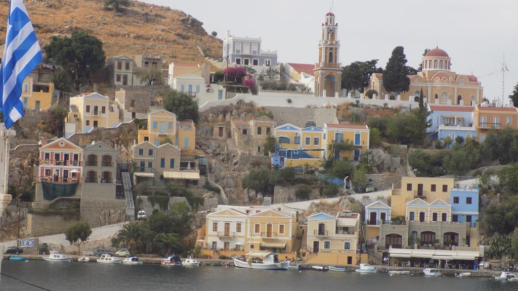 Odyssia Lägenhet Symi Exteriör bild