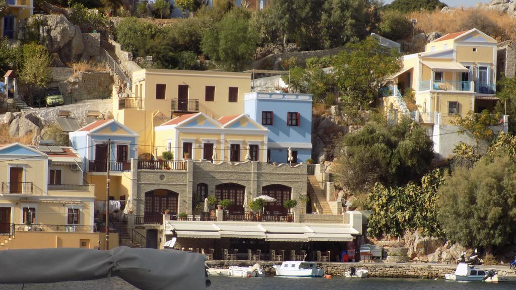 Odyssia Lägenhet Symi Exteriör bild
