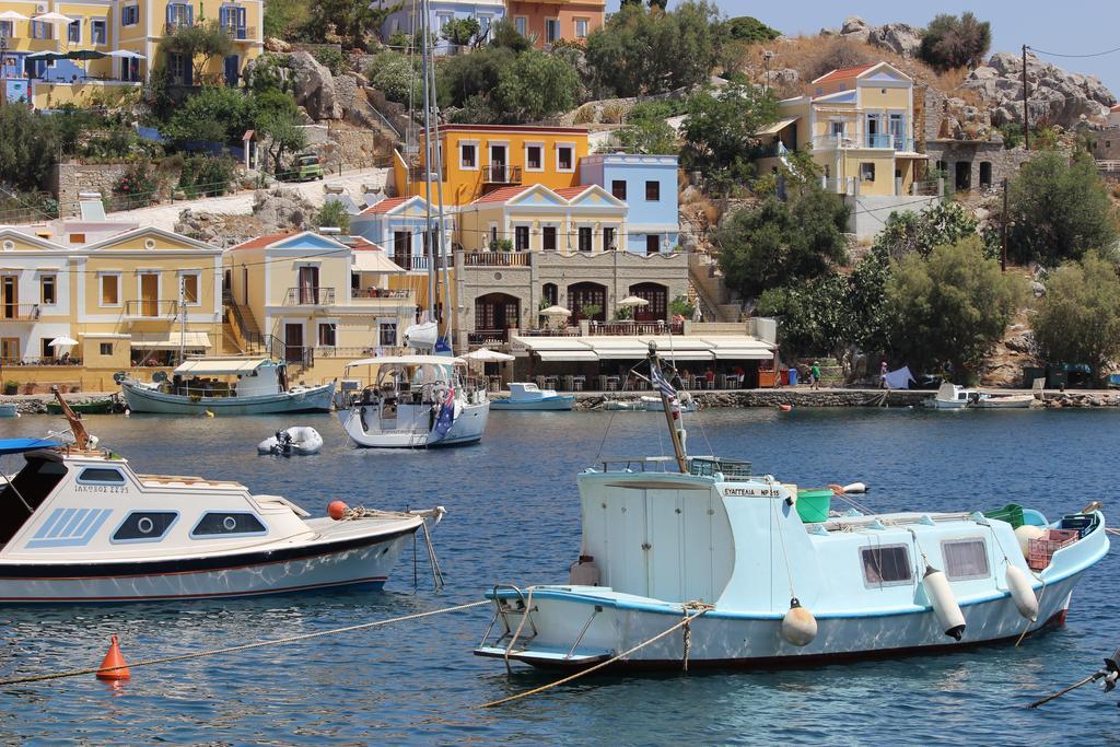 Odyssia Lägenhet Symi Exteriör bild