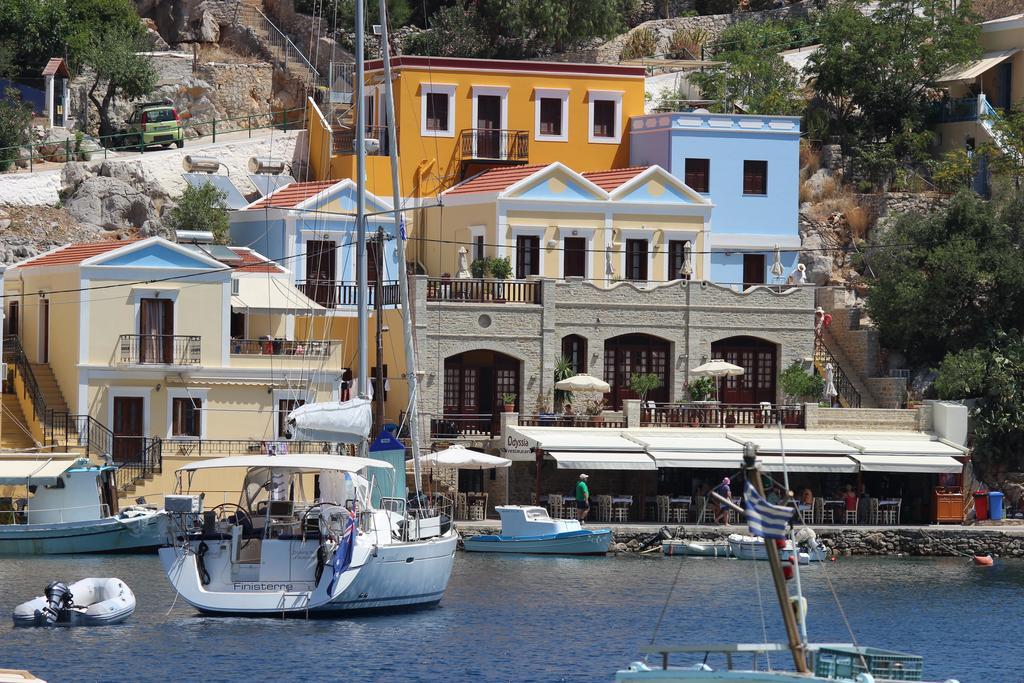 Odyssia Lägenhet Symi Exteriör bild