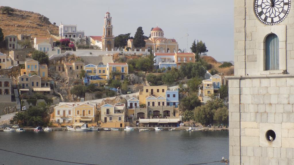 Odyssia Lägenhet Symi Exteriör bild