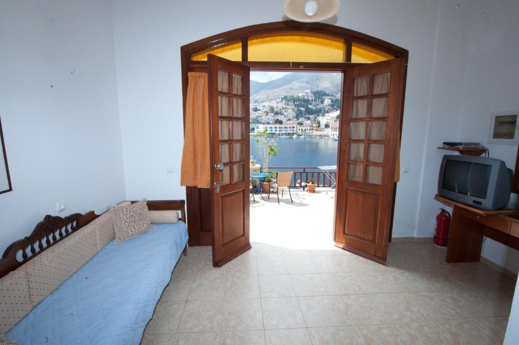 Odyssia Lägenhet Symi Exteriör bild