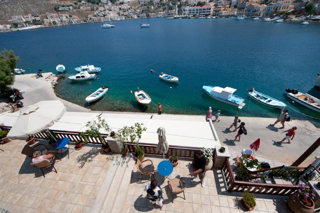 Odyssia Lägenhet Symi Exteriör bild