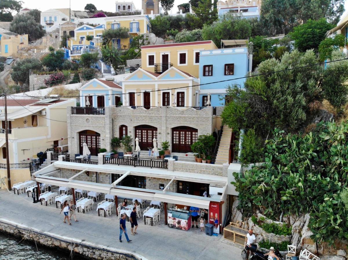 Odyssia Lägenhet Symi Exteriör bild