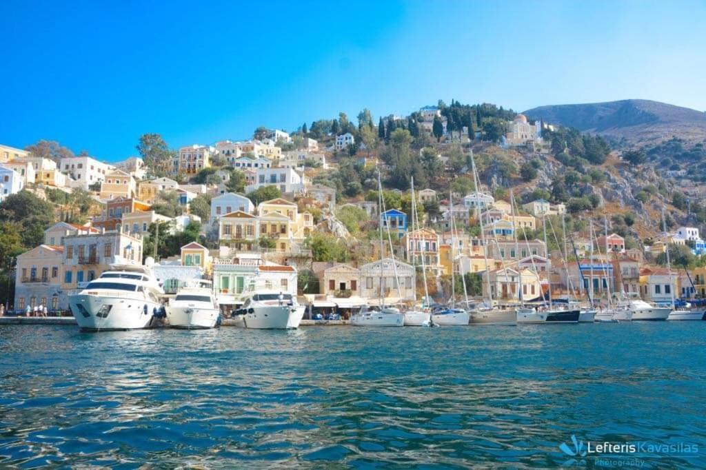 Odyssia Lägenhet Symi Exteriör bild