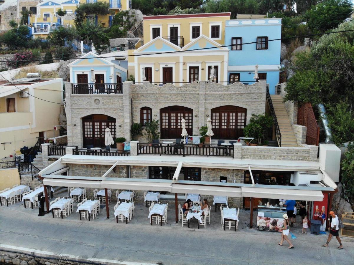 Odyssia Lägenhet Symi Exteriör bild