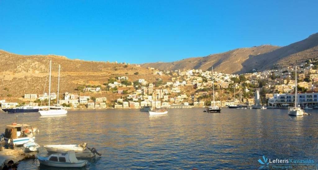 Odyssia Lägenhet Symi Exteriör bild