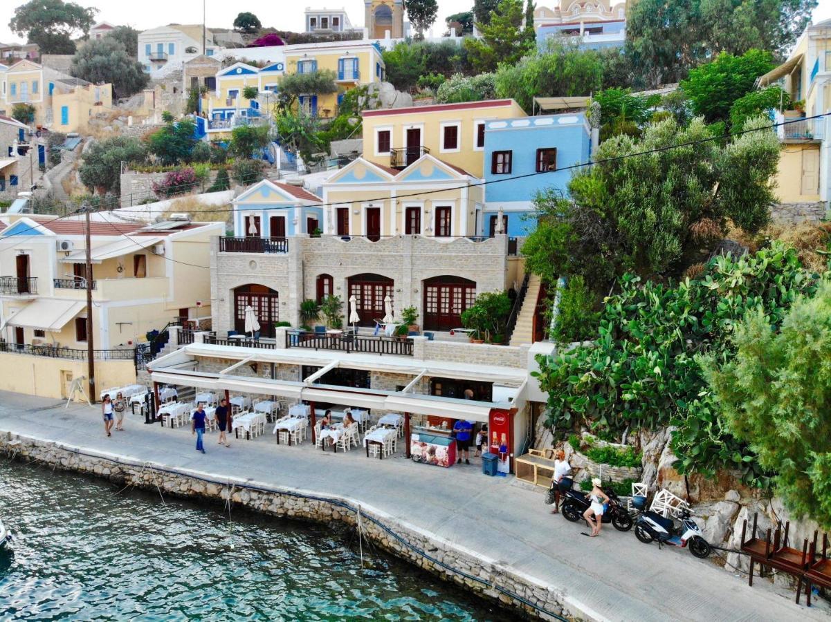 Odyssia Lägenhet Symi Exteriör bild