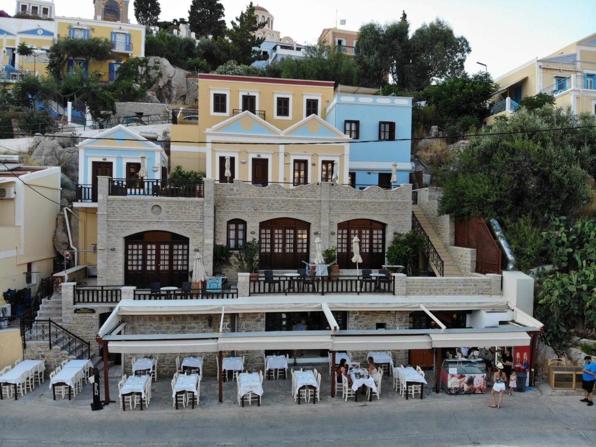 Odyssia Lägenhet Symi Exteriör bild