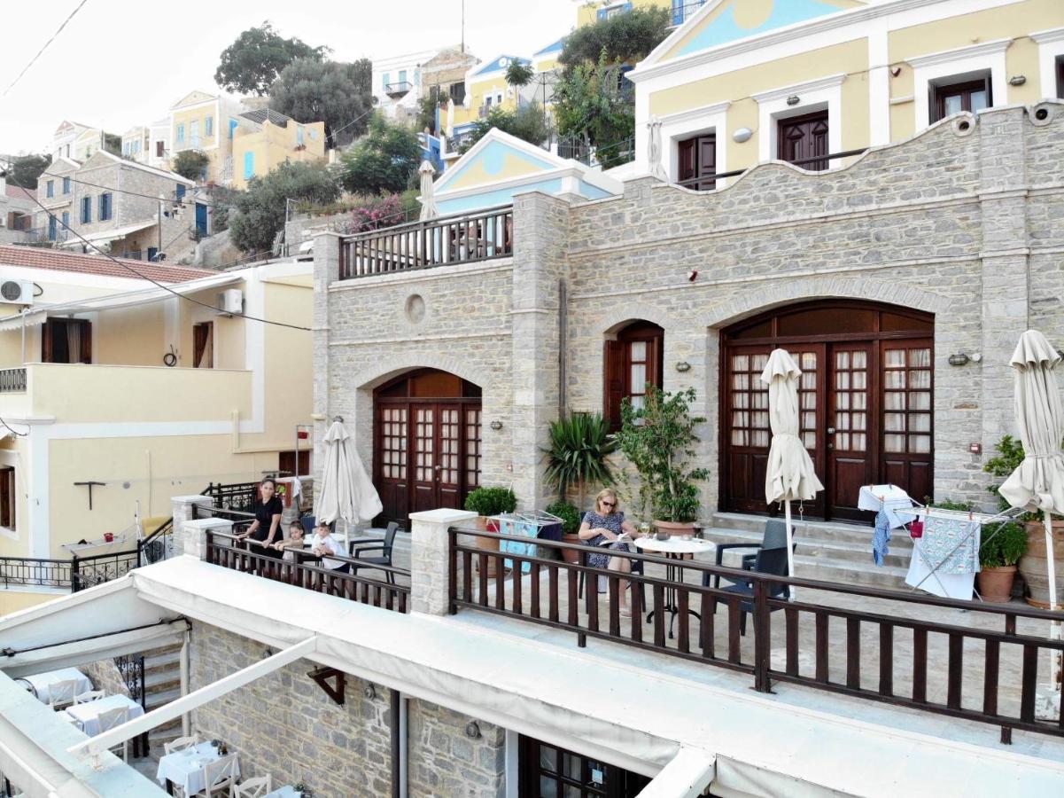 Odyssia Lägenhet Symi Exteriör bild