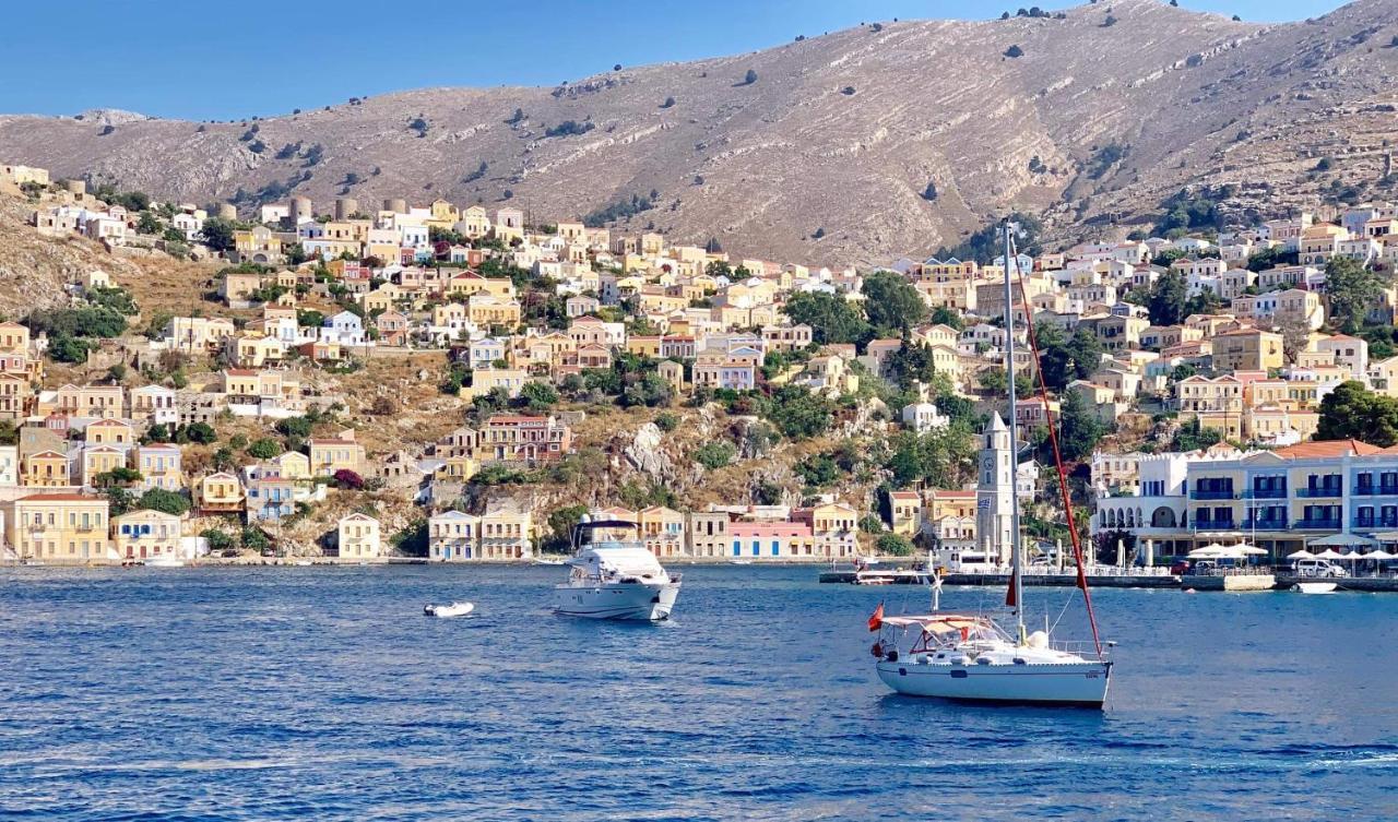 Odyssia Lägenhet Symi Exteriör bild